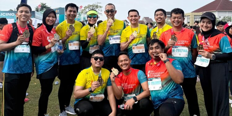 Komitmen Budaya Sehat dan Kolaboratif, Karyawan Anak Usaha Holding Perkebunan Nusantara Meriahkan RBR 2025 di Riau