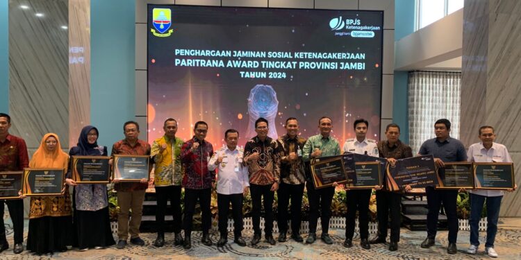 PTPN IV Regional 4 Raih Paritrana Award dari BPJS Ketenagakerjaan