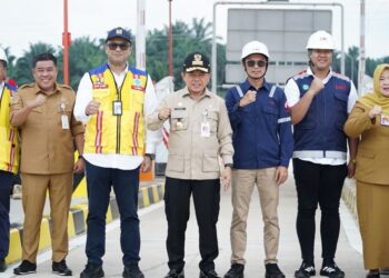 Gubernur Al Haris Tinjau Progres Jalan Tol Pijoan – Sebapo – Bayung Lencir