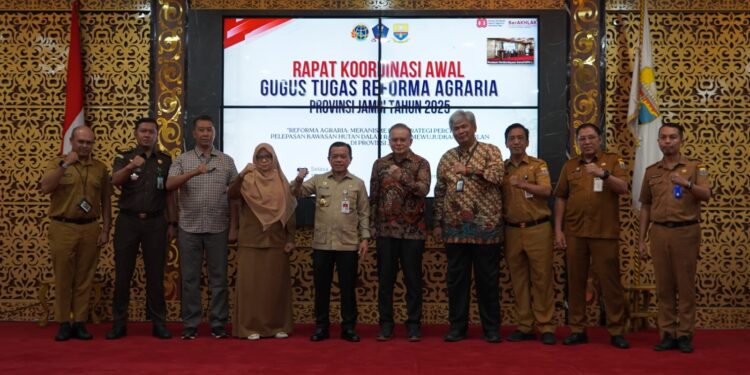 Gubernur Al Haris Dukung Reformasi Agraria Untuk Kesejahteraan Masyarakat
