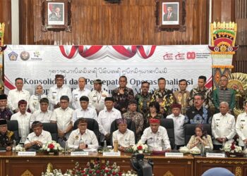 Hadiri Rapat Konsolidasi Nasional di Bali, Gubernur Al Haris Sampaikan Saran dan Usulan Kepada Beberapa Menteri