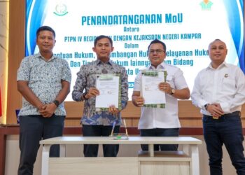 Jaga Investasi Berkelanjutan, Holding Perkebunan Nusantara melalui PTPN IV Regional III Perkuat Sinergi dengan Kejari Kampar