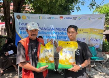 Holding Perkebunan Nusantara Melalui PTPN I Regional 1 Sukses Gelar Gerakan Pangan Murah di Deli Serdang