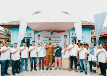 Bupati Indragiri Hulu Apresiasi Holding Perkebunan Nusantara Melalui PTPN IV PalmCo dalam Program Penurunan Stunting