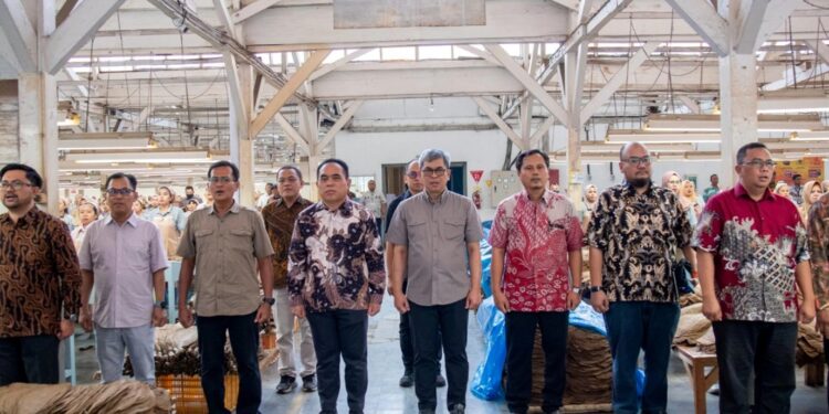 Holding Perkebunan Nusantara Dorong Hilirisasi, Direktur Keuangan PTPN I Tinjau Kebun Tembakau Cerutu Jember