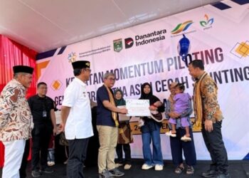 Holding Perkebunan Nusantara Melalui PTPN I Regional 7 Salurkan Bantuan untuk 200 Keluarga Risiko Stunting di Lampung