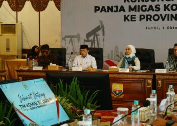 Gubernur Al Haris Terima Kunker Panja Migas Komisi XII DPR RI