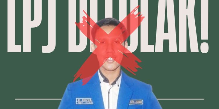 LPJ ROYHAN DITOLAK! KONFERCAB PMII KOTA JAMBI DIULANG?