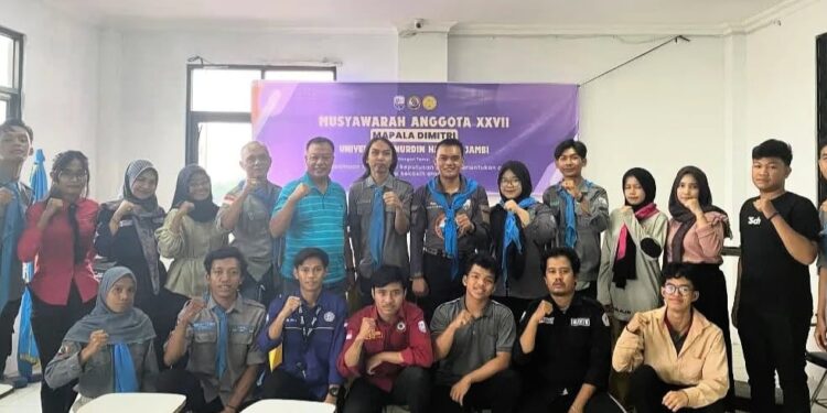 MUSYAWARAH ANGGOTA (MUSTA XXVIII) MAPALA DIMITRI UNIVERSITAS JAMBI DIGELAR DI KAMPUS UNGU UNIVERSITAS NURDIN HAMZAH