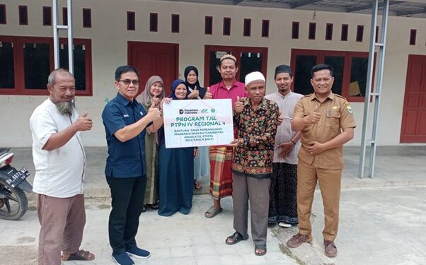 Holding Perkebunan Nusantara Dukung Pendidikan Keagamaan, PTPN IV PalmCo Regional 4 Bangun Ruang Kelas Madrasah di Jambi