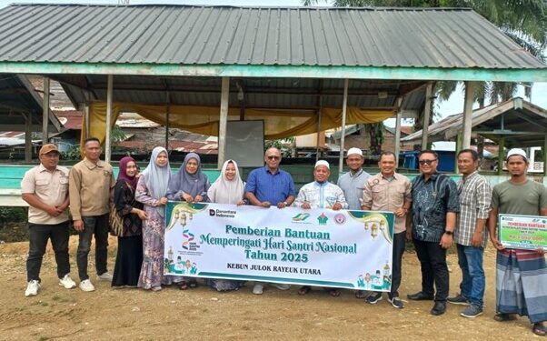 Holding Perkebunan Nusantara Apresiasi Aksi Sosial PTPN IV Regional VI dan IKBI untuk Santri di Aceh Timur