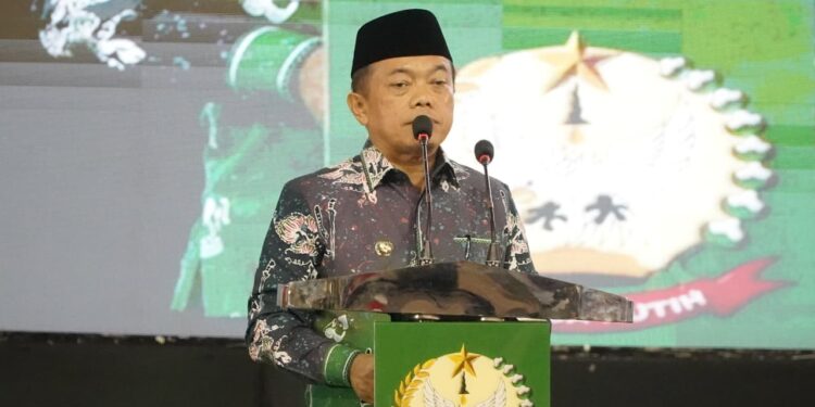 Hadiri Syukuran HUT ke‑66 Korem 042/Gapu, Gubernur Al Haris: Pemprov siap Dukung Pembangunan Kodam dan Pangkalan Udara Baru