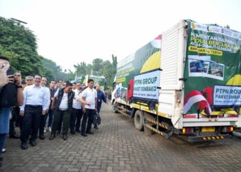Holding Perkebunan Nusantara Melalui PalmCo Salurkan 500 Ton Minyak Goreng untuk Korban Banjir Sumatra