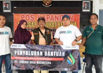 Melalui SGN, Holding Perkebunan Nusantara Turut Ringankan Dampak Erupsi Semeru