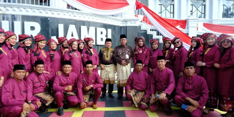 Upacara HUT ke-69 Provinsi Jambi, Momentum Perkuat Kolaborasi Menuju Jambi MANTAP