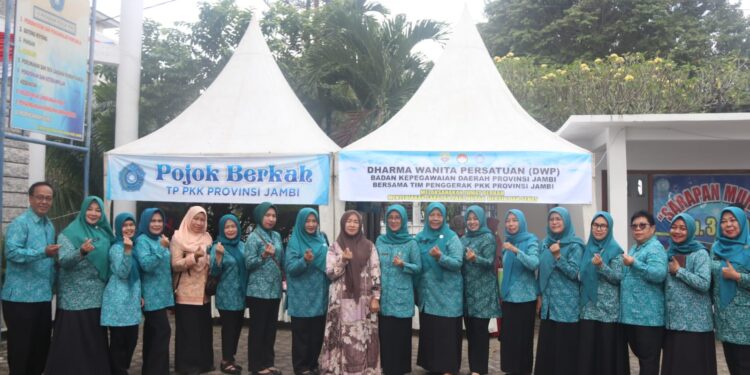 Jumat Berkah TP PKK Jambi, Sarapan Sehat Pagi Hari Bikin Warga Bahagia