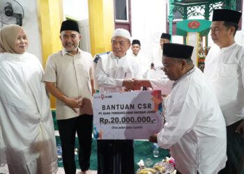 Mengenang H. Hanafi di Masjid Tertua Bungo, Gubernur Al Haris Teguhkan Pembangunan untuk Rakyat