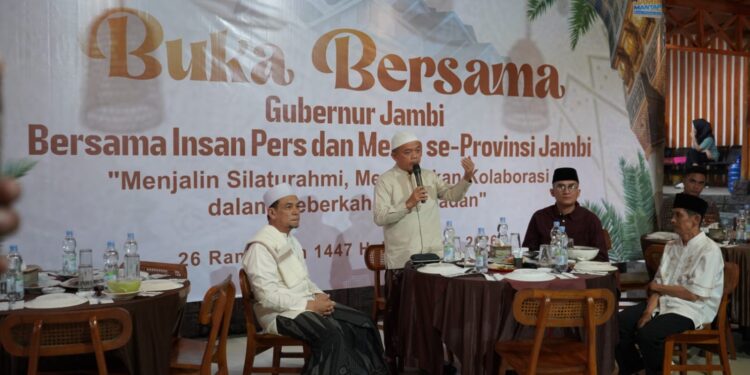 Gubernur Al Haris Minta Kolaborasi Pemprov dengan Insan Pers Ditingkatkan dalam Membangun Jambi