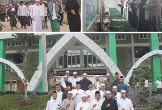 Qiamul Lail I’tikaf di Ponpes Darul Arifin: Gubernur – Wakil Gubernur Jambi Sahur dan Shalat Subuh Bersama Warga
