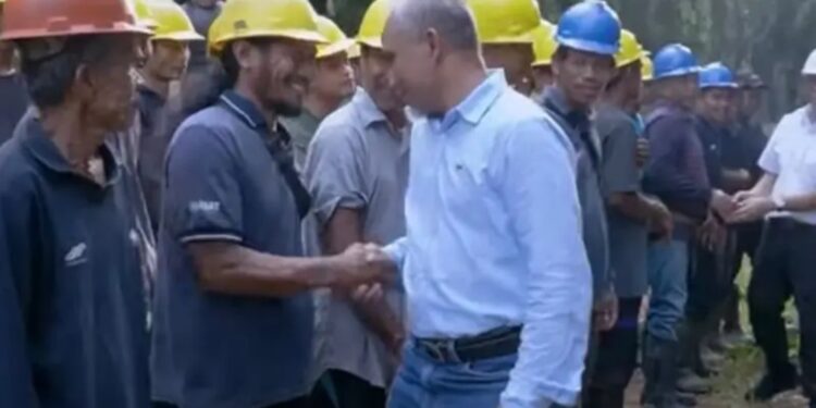 Region Head Regional IV PTPN IV Menapaki Hamparan Kebun di Rimbo Dua dan Rimbo Satu