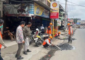 Bersiap Sambut Lebaran Idul Fitri, UPTD PUTR Workshop dan Peralatan Perbaiki Jalan