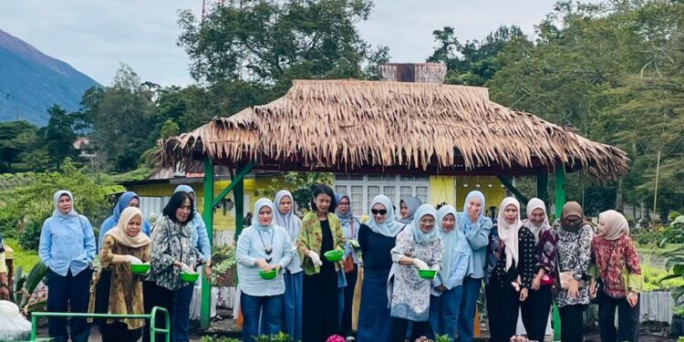 Ketahanan Pangan, IKBI PTPN Sebar Ikan Nila di kolam Stunting