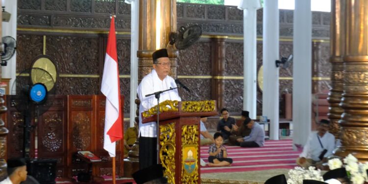 Wagub Sani Ajak Ukhuwah dan Sinergi Umat dalam Tabligh Akbar Pemprov Bersama BKMT Provinsi Jambi