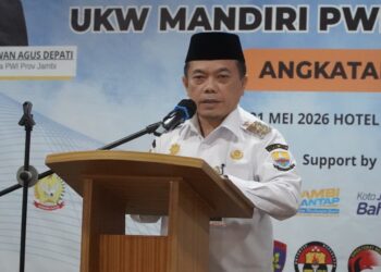 Gubernur Al Haris Buka UKW ke-13 di Jambi, Dorong Profesionalisme Wartawan