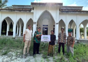 PTPN IV Regional IV Bangun Tempat Wudhu dan Toilet Masjid