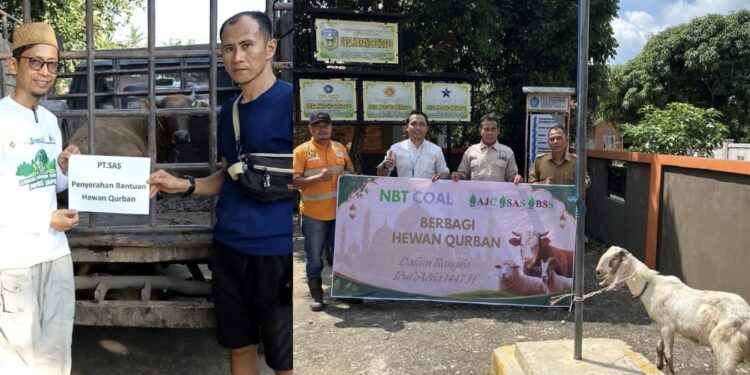 PT SAS dan Group Salurkan 40 Hewan Kurban untuk Masyarakat Jambi