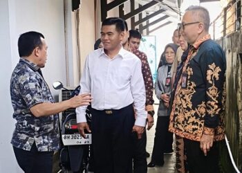 Khairul Suhairi Dampingi Al Haris Kunjungi Bank Jambi Cabang Bungo, Pantau Layanan dan Kondisi Bangunan Bank