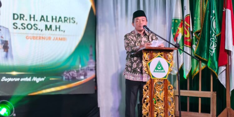 Ketum PP GP Ansor dan Gubernur Al Haris Resmikan BUMA, Siap Gerakkan Ekonomi Umat di Jambi
