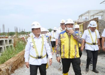 Tinjau Pembangunan Sekolah Rakyat di Tanjabtim, Al Haris Minta Proyek Dipercepat Demi Sambut Siswa Baru
