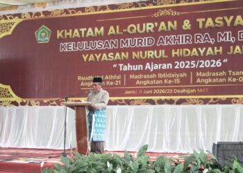 Khataman Al-Qur’an dan Tasyakuran Kelulusan Yayasan Nurul Hidayah, Wagub Sani Harap Lahir Generasi Qurani dan Berakhlak Mulia