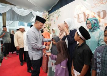 Sambut Tahun Baru Islam, TJSL PTPN IV Sentuh 1.000 Lebih Penerima Santunan Yatim-Dhuafa dan Renovasi 16 Masjid-Mushola