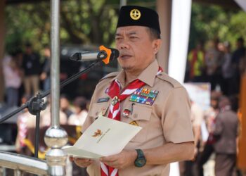 Buka Jambore Daerah Pramuka Jambi, Gubernur Al Haris: Sebagai Wadah Mengasah Wawasan, Kepemimpinan dan Kemandirian