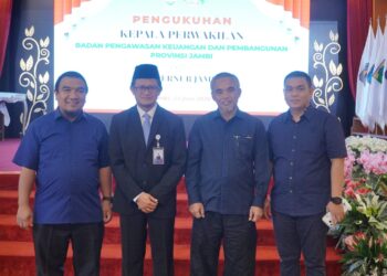 Regional Management PTPN IV Regional IV Hadiri Pengukuhan Kepala Perwakilan BPKP Jambi