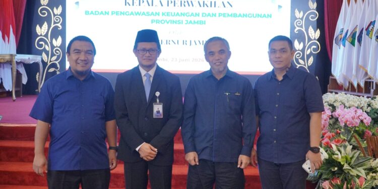 Regional Management PTPN IV Regional IV Hadiri Pengukuhan Kepala Perwakilan BPKP Jambi