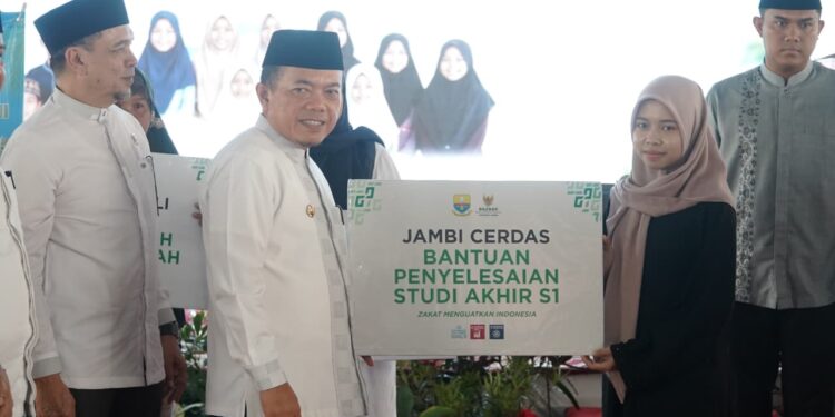 Gelar 10 Muharram 1448 H/2026 M, Pemprov Jambi Beri Santunan kepada 2000 Anak Yatim dan Difabel
