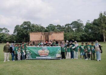 NBT Coal Group Ajak 50 Pelajar Jambi Field Trip ke Candi Muaro Jambi