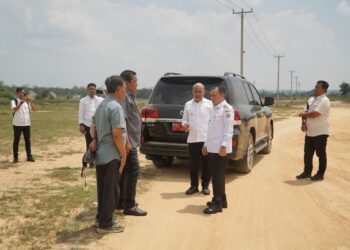 Gubernur Al Haris Tinjau Lokasi Pembangunan Sekolah Rakyat dan Lokasi Pembangunan BTN Bungo Green City