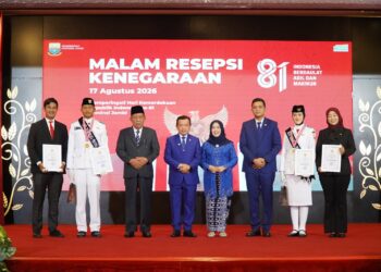 Malam Resepsi Kenegaraan, Gubernur Al Haris Tekankan Peranan Generasi Muda Kader Pewaris Bangsa
