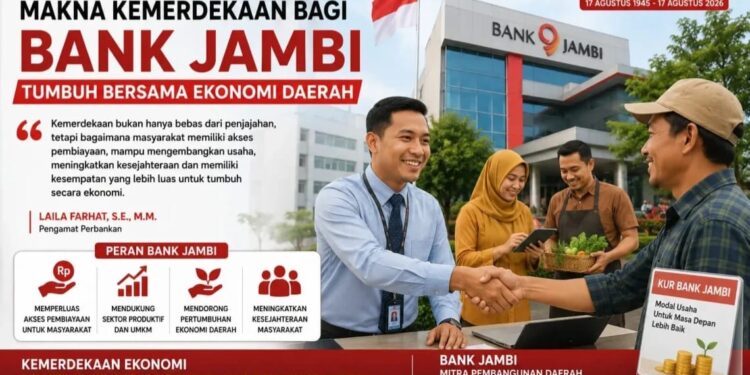 Makna Kemerdekaan bagi Bank 9 Jambi: Tumbuh Bersama Ekonomi Daerah