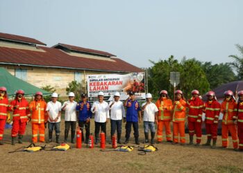 Siaga Hadapi Karhutla, PTPN IV Regional IV dan Damkar Tebo Gelar Simulasi Terpadu