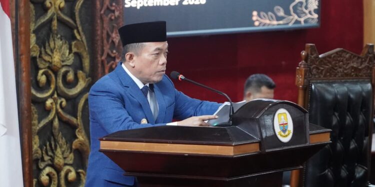 Gubernur Al Haris Sampaikan Tanggapan Pemerintah atas Pandangan Umum Fraksi terhadap Rancangan Perubahan APBD Provinsi Jambi TA 2026