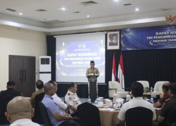 Buka Rapat Timpora Tingkat Provinsi Jambi, Wagub Sani: Perketat Pengawasan Orang Asing