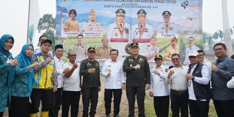 Barantin dan Pemprov Jambi Kembangkan Kampung Pangan Terpadu di Buluran Kenali