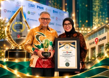 Bank Jambi Raih Penghargaan Infobank Sharia Award 2026