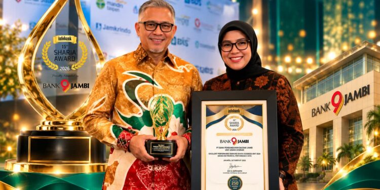 Bank Jambi Raih Penghargaan Infobank Sharia Award 2026
