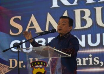 Hadiri Kenal Pamit Kapolda Jambi, Al Haris: Ada Awal ada Akhir, Yang Penting Kita Mengabdi di Bawah Merah Putih